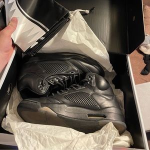 Jordan retro 5s ‘Triple Black’